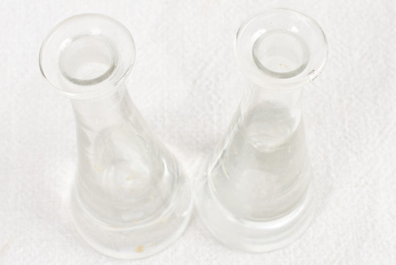 French topette bottles from 1800s 