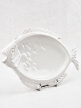 Vintage Émile Tessier ceramic fish plate