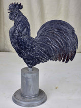 Vintage rooster mounted on a stand