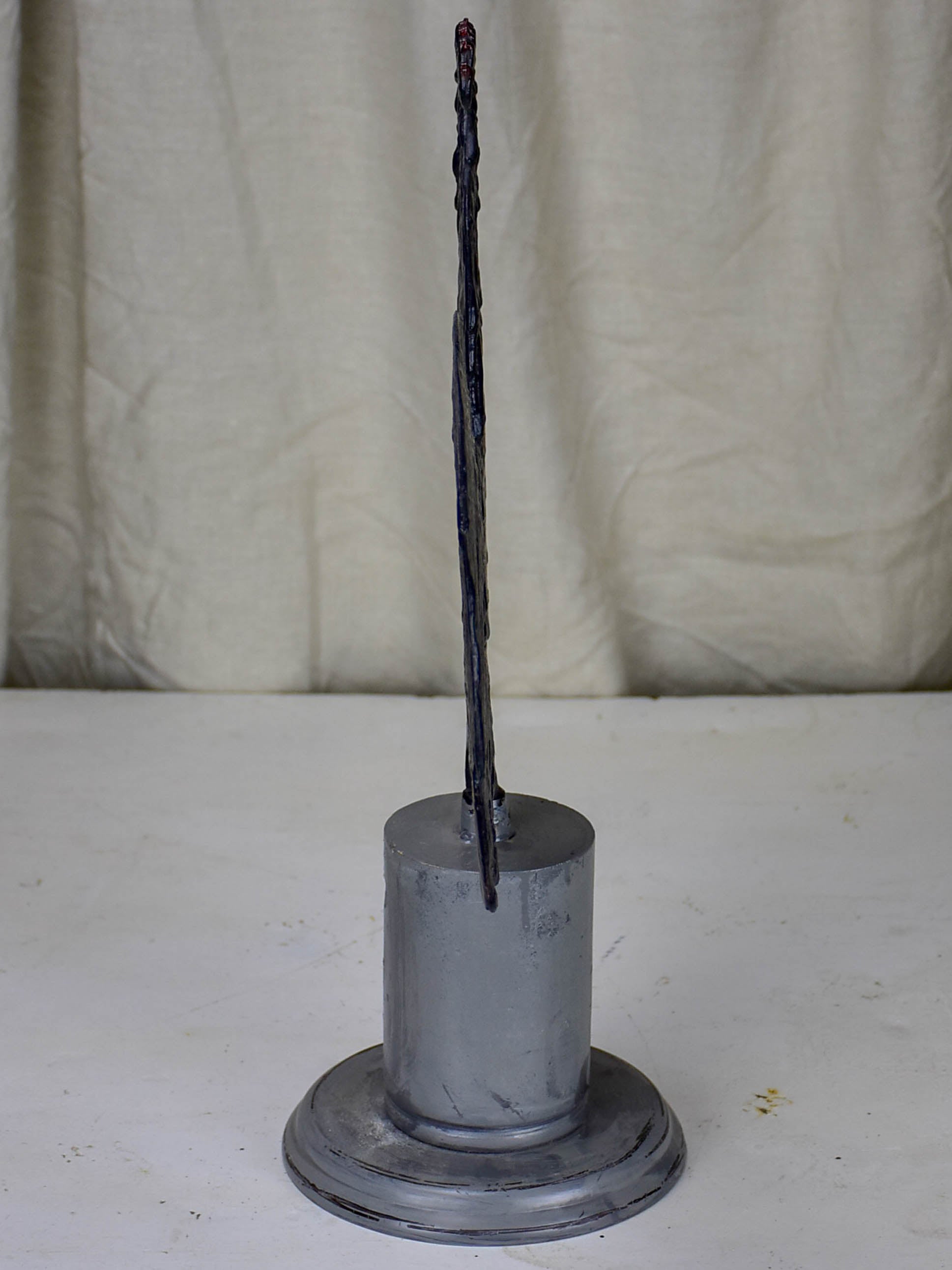 Vintage rooster mounted on a stand