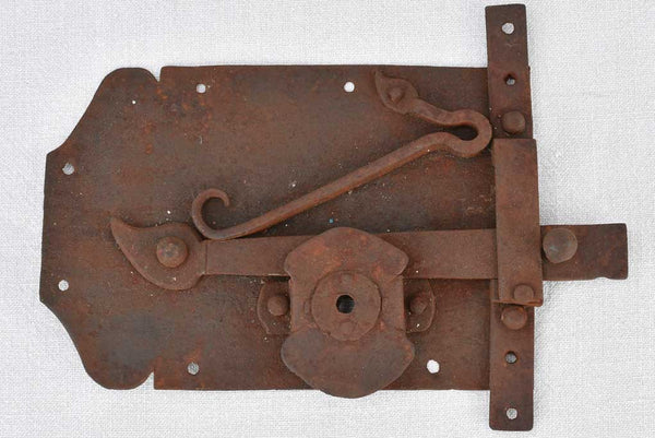 Nineteenth Century Salvaged Lock Detail