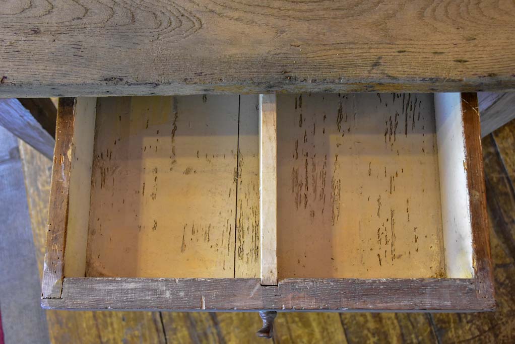 Large Louis XVI rectangular dining table 98½" x 39½"