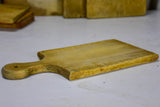 Small vintage French cutting board 17 ½''