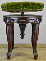 Napoleon III piano stool - adjustable