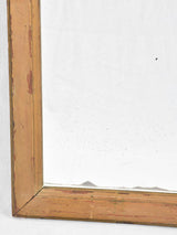 Weathered Painted Wooden Frame Mirror