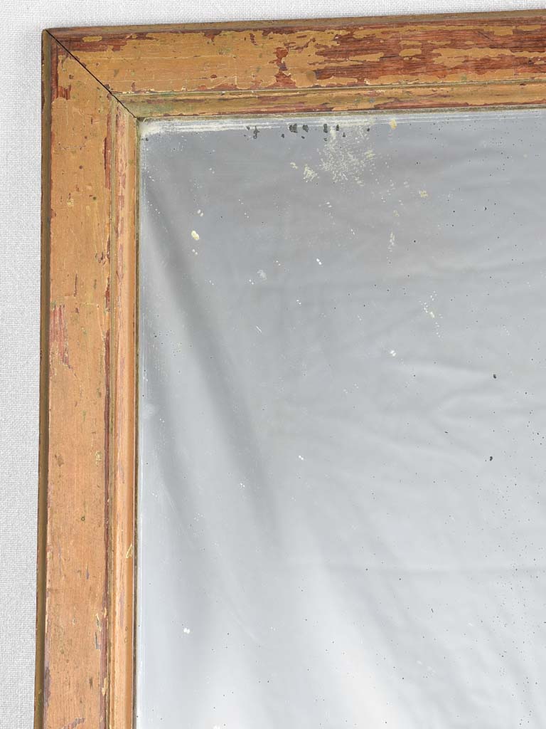 Rustic Fir Wood Frame Large Mirror