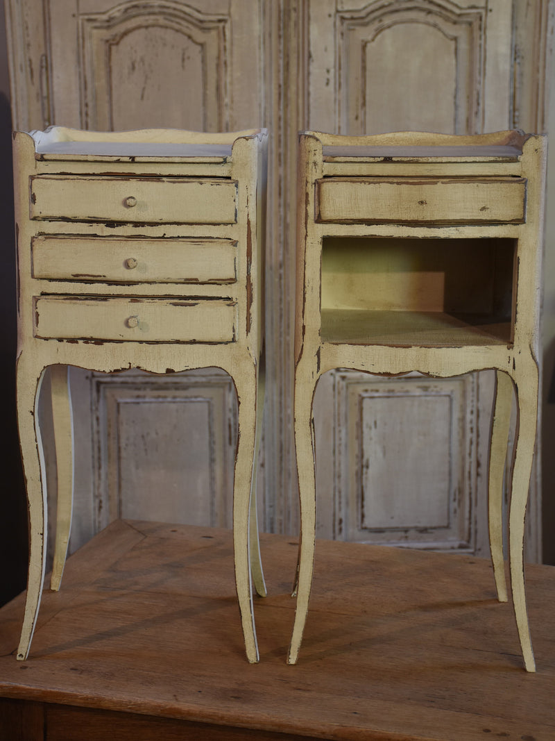 Pair of antique French night stands – Louis XV style