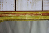 Antique French Louis Philippe mirror with rustic frame 20¾" x 25½"