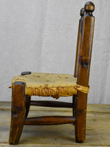 19th Century French doll's chair 14½"