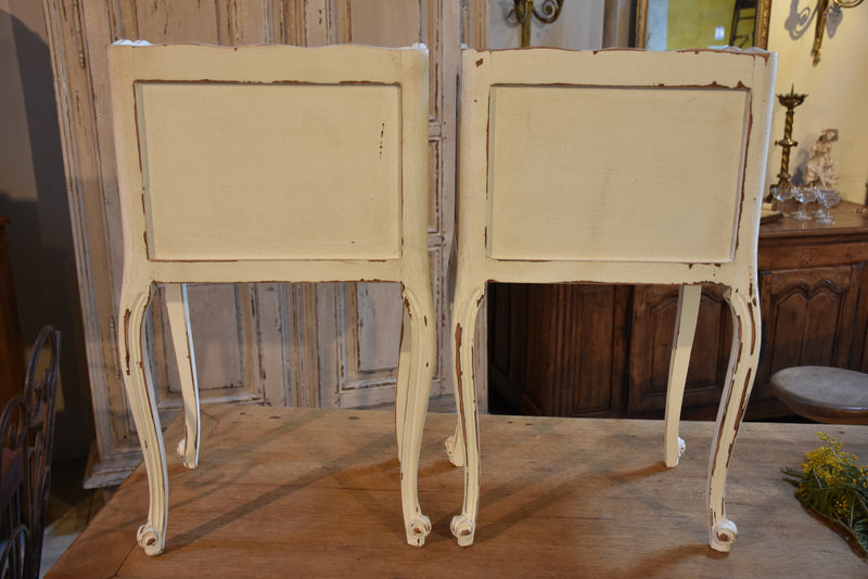 Pair of antique French night stands