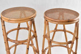 Heritage 1960s cane bar stools