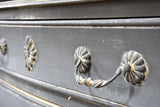 French Tombeau commode with blue patina