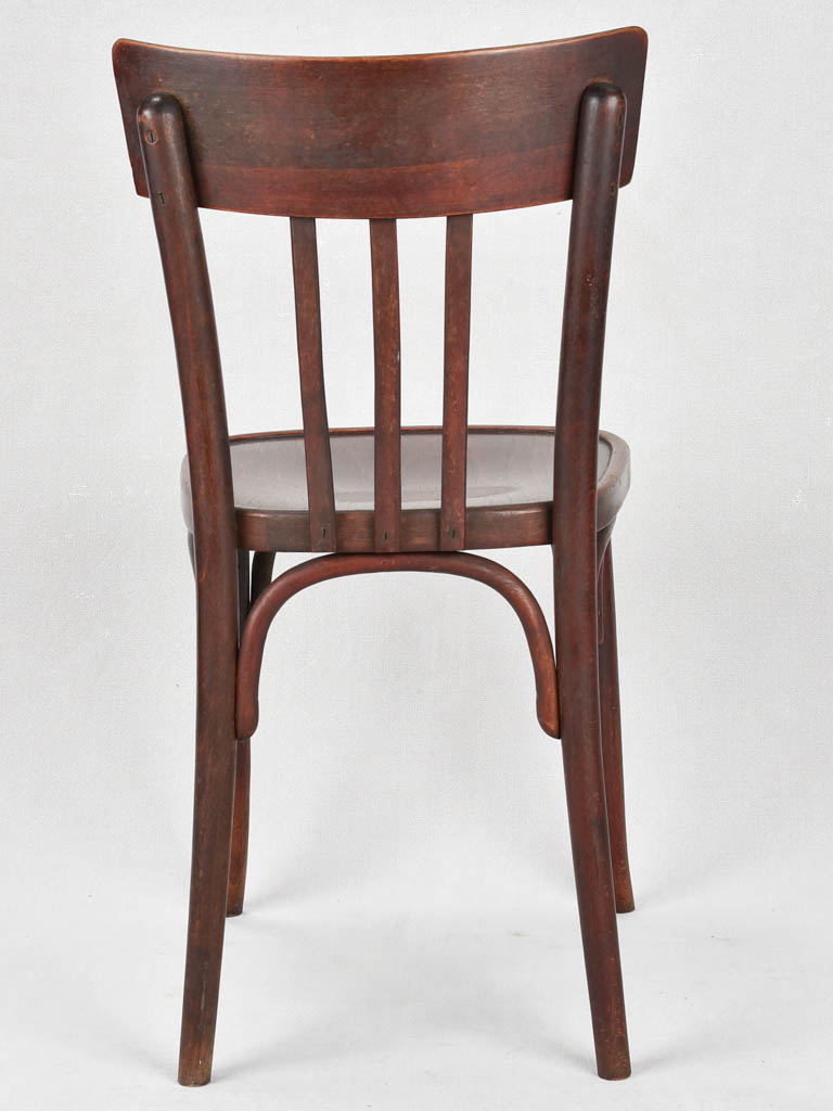 SET OF 10 FRENCH BISTRO CHAIRS - 1930s