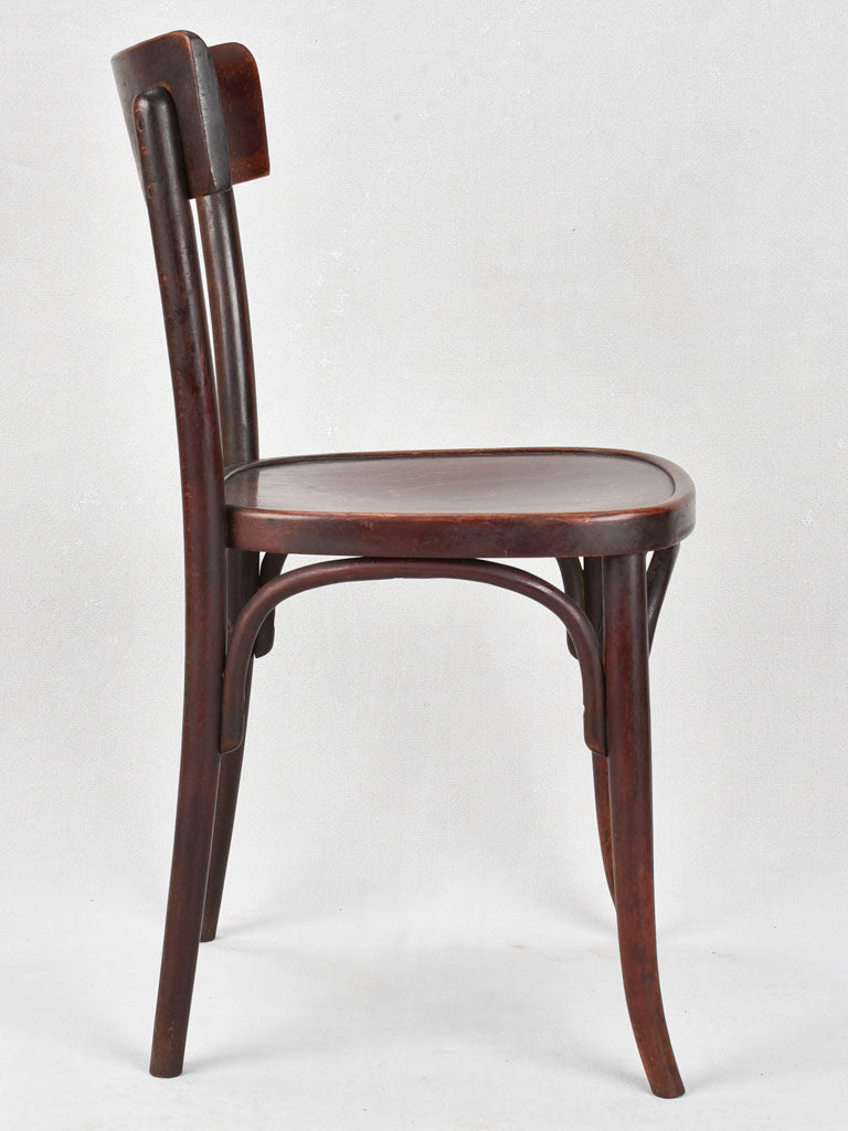 SET OF 10 FRENCH BISTRO CHAIRS - 1930s
