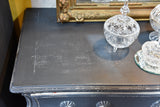 French Tombeau commode with blue patina