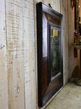 Late 17th Century Dutch mirror - black and walnut 27¼" x 30"
