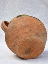 Rustic French clay preserving pot 8¾"