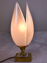 Small Liane Rougier flower lamp 1970's