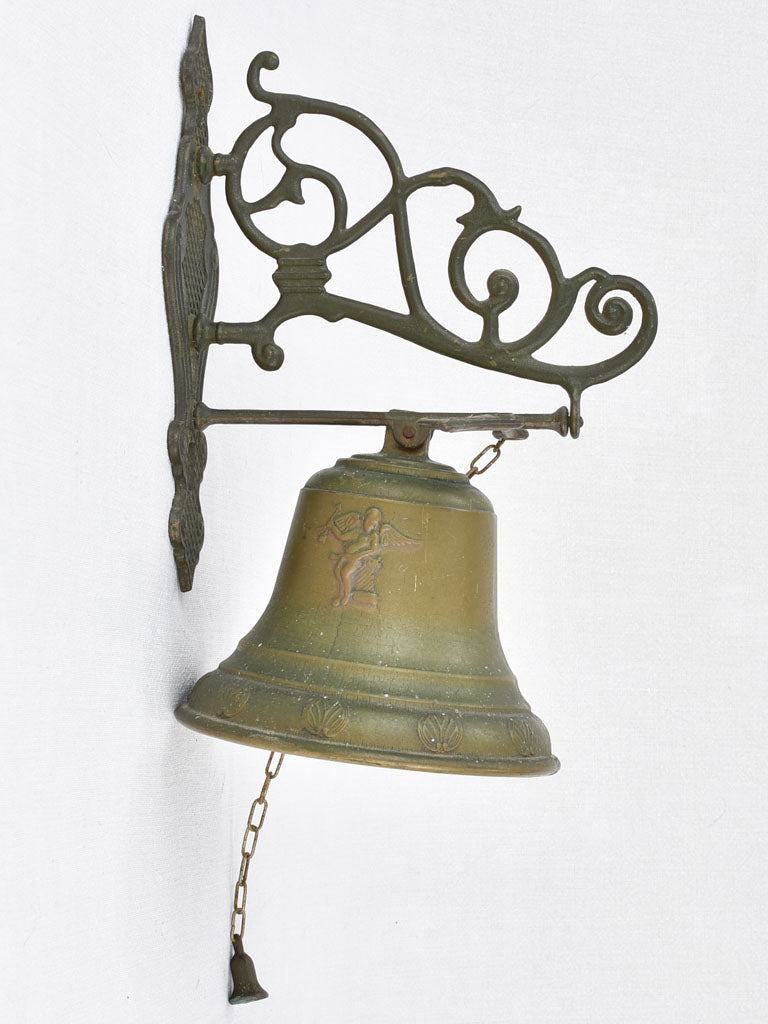 Bell, with pull chain, Italian (1950s) 14½"