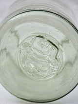 Early 20th century French preserving glass jar - gray 12½"