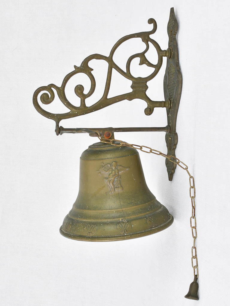 Bell, with pull chain, Italian (1950s) 14½"