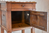 Rustic 19th Century French nightstand