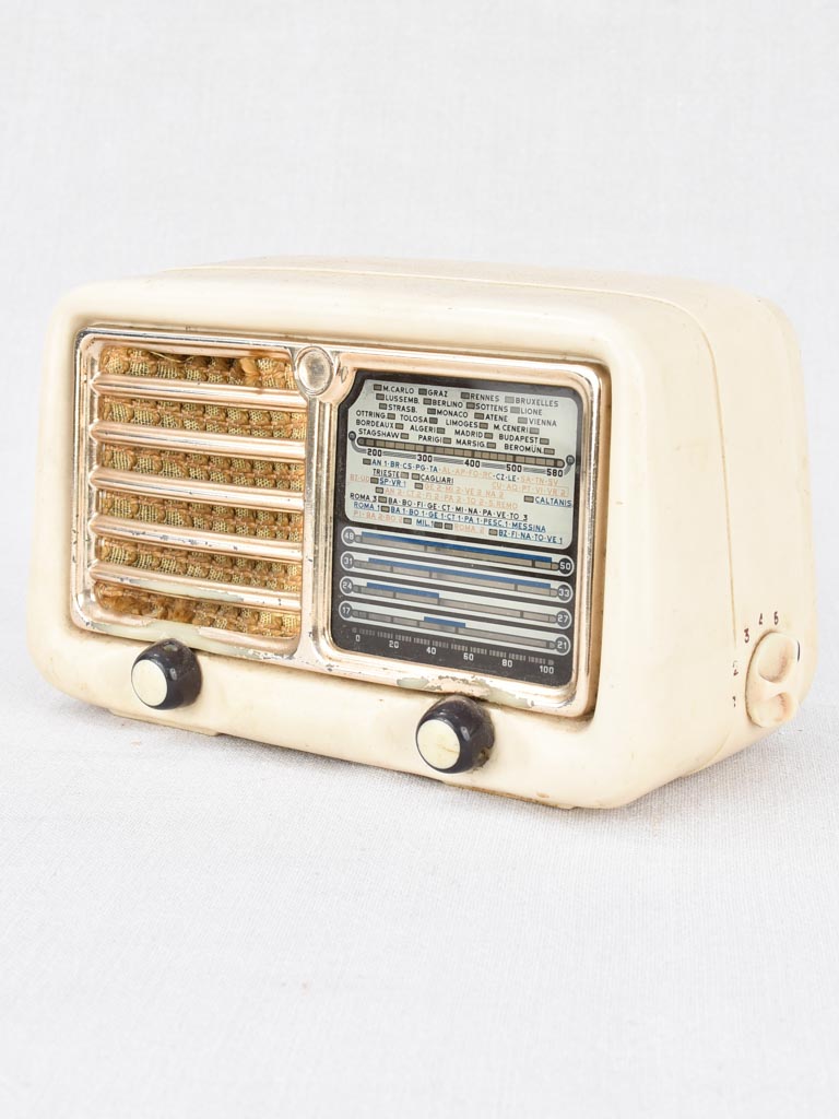 Italian Radio from the 1950s