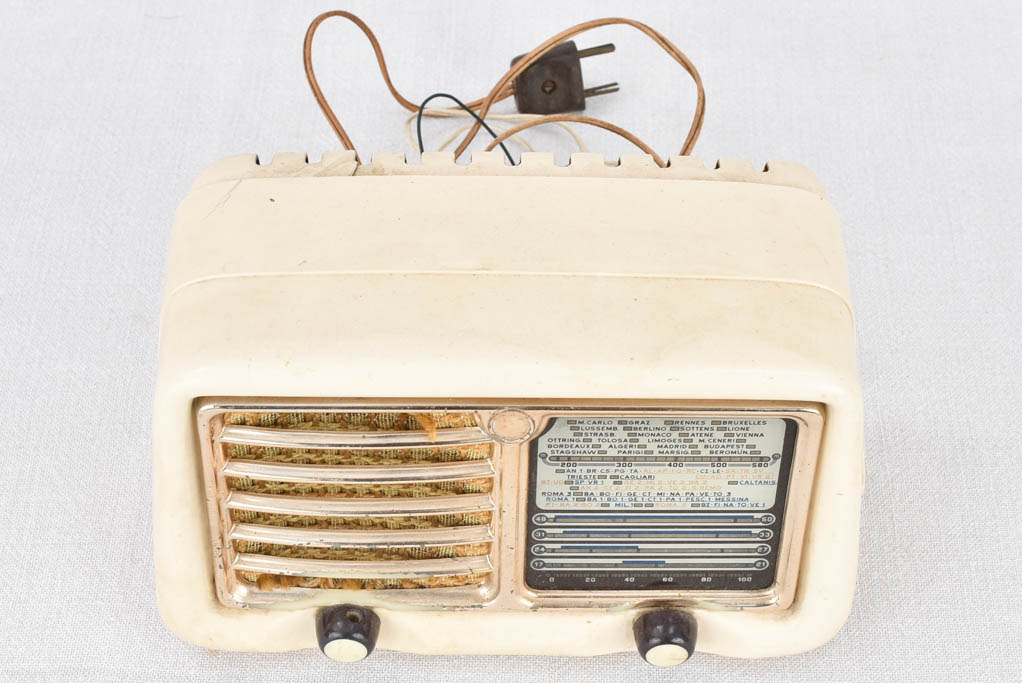 Italian Radio from the 1950s
