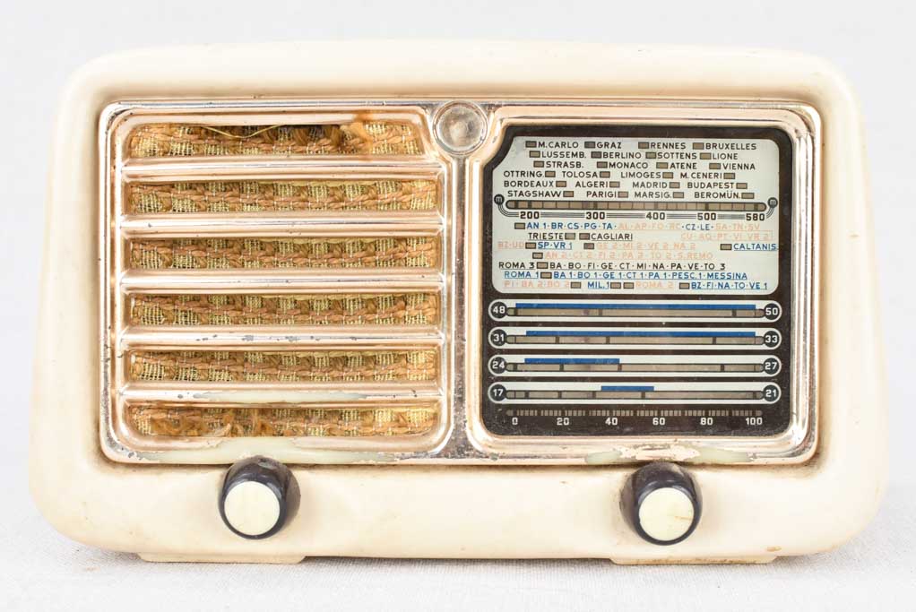 Italian Radio from the 1950s