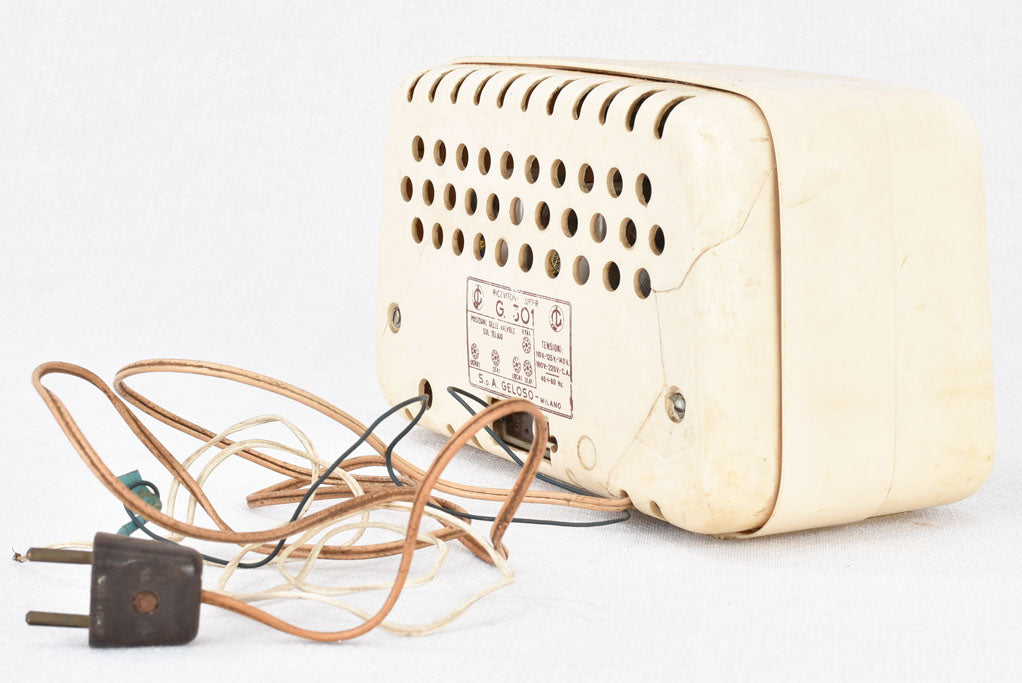 Italian Radio from the 1950s