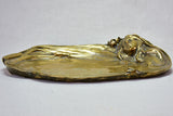 Large Austrian bronze Art Deco vide poche Goldscheider 18"