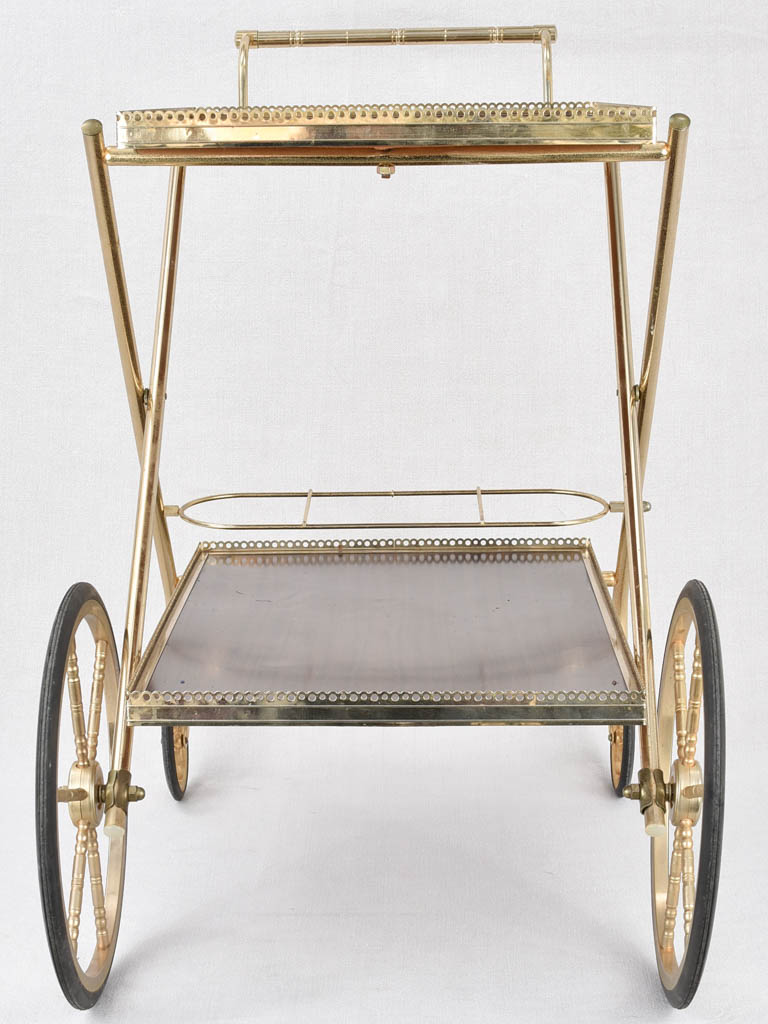 Bar cart, French, vintage (1960s)