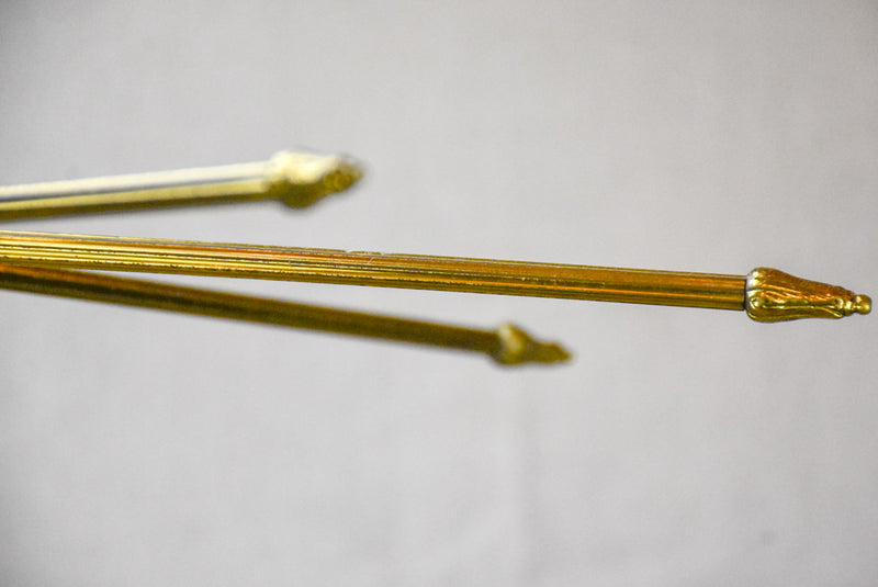 Antique French tie display from a boutique