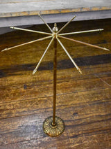 Antique French tie display from a boutique