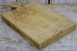Antique chunky French cutting board 14½"