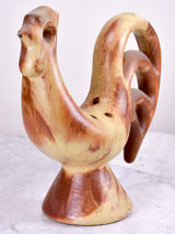 Vintage Ceramic Dieulefit Rooster Vase