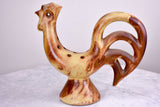 Antique Le Grottes Pottery Rooster