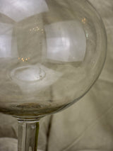 Very large 19th Century apothecary glass jar