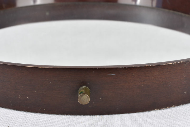 Round 1960s Italian mirror 21¾"