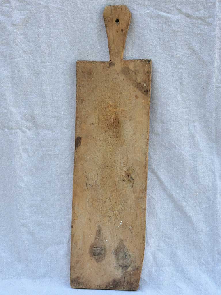 Antique French baker's bread board 32"