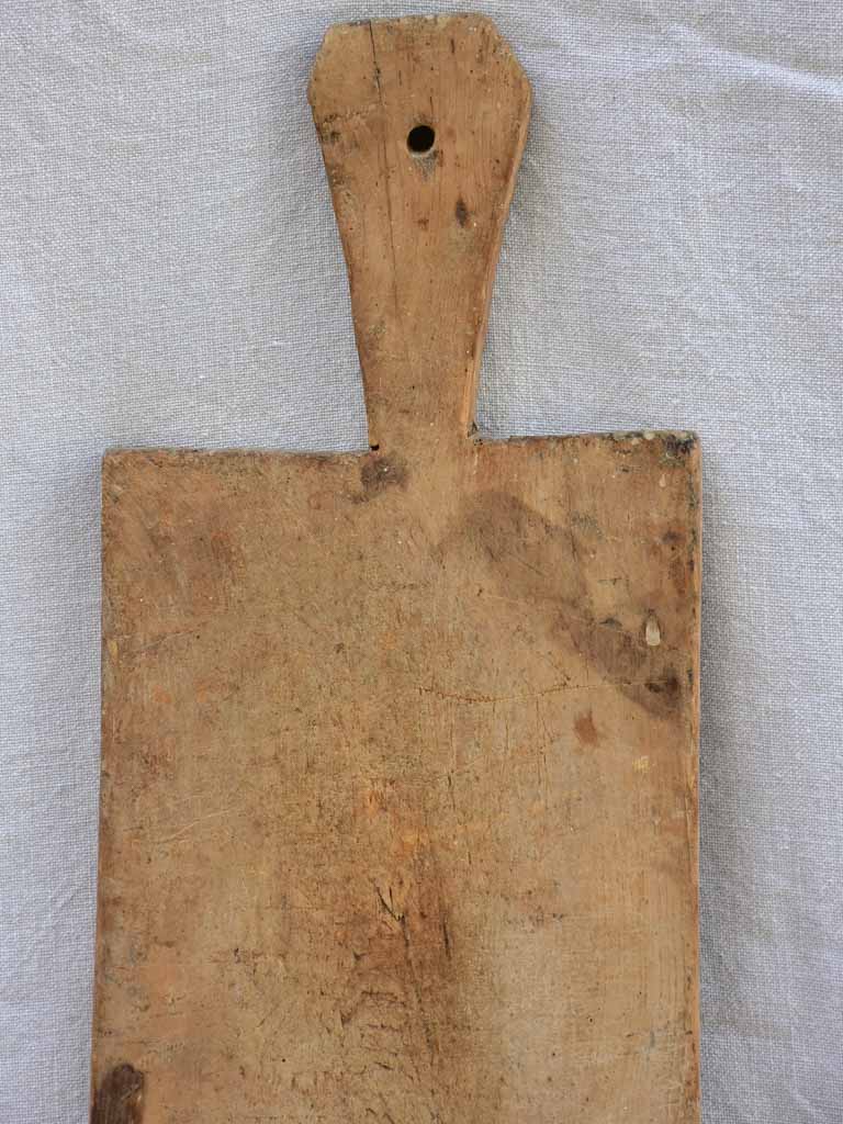Antique French baker's bread board 32"