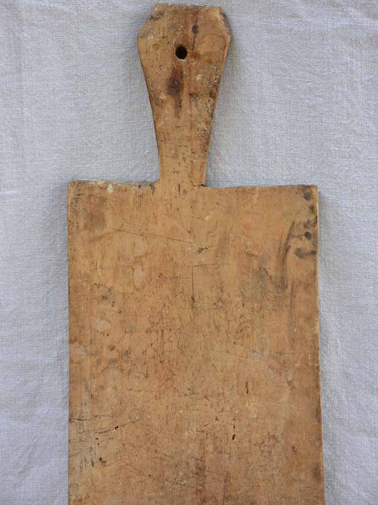 Antique French baker's bread board 32"