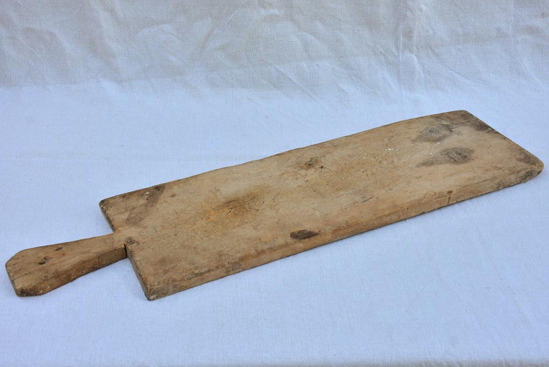 Antique French baker's bread board 32"