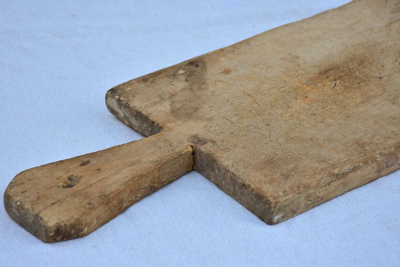 Antique French baker's bread board 32"