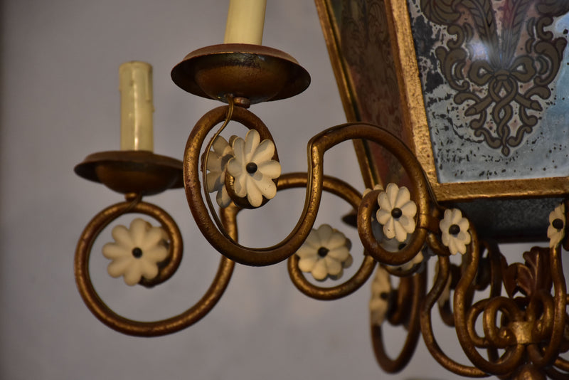 Vintage French chandelier / lantern
