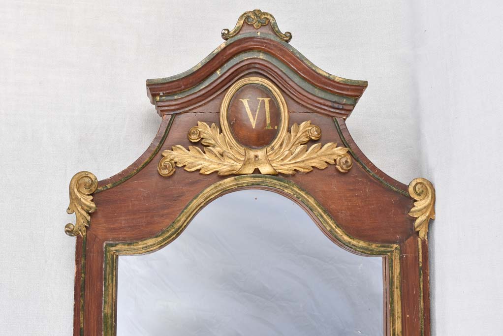 Late-19th-century salvaged church frame 26" x 45¼"