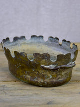 Rustic antique 19th Century French monteith
