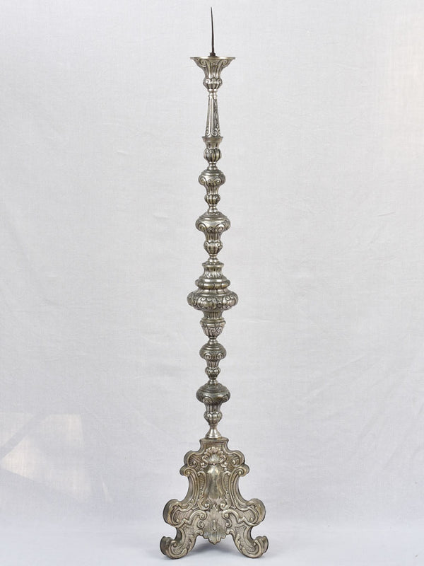 Giant antique Italian church candlestick