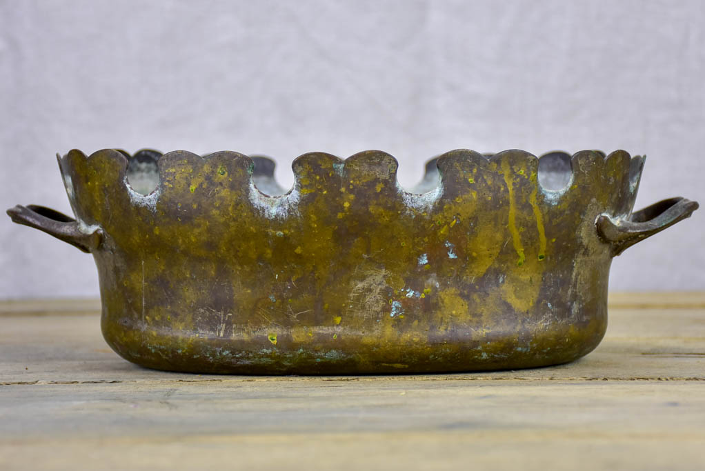 Rustic antique 19th Century French monteith