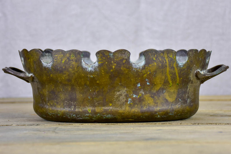 Rustic antique 19th Century French monteith